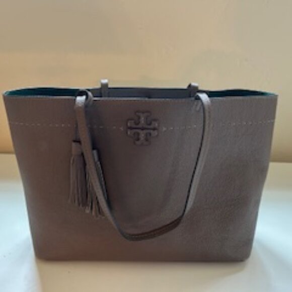 Tory Burch McGraw Tassel Tote - Picture 1 of 7